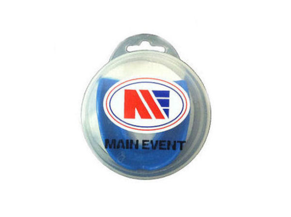 Main Event Boxing Single Gumshield Mouthguard - Blue With Case